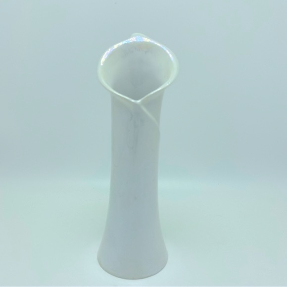 Vintage FTDA 1989 Iridescent Calla Lily Vase - Picture 4 of 5